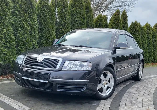 samochody osobowe Skoda Superb cena 12900 przebieg: 225000, rok produkcji 2007 z Łęknica